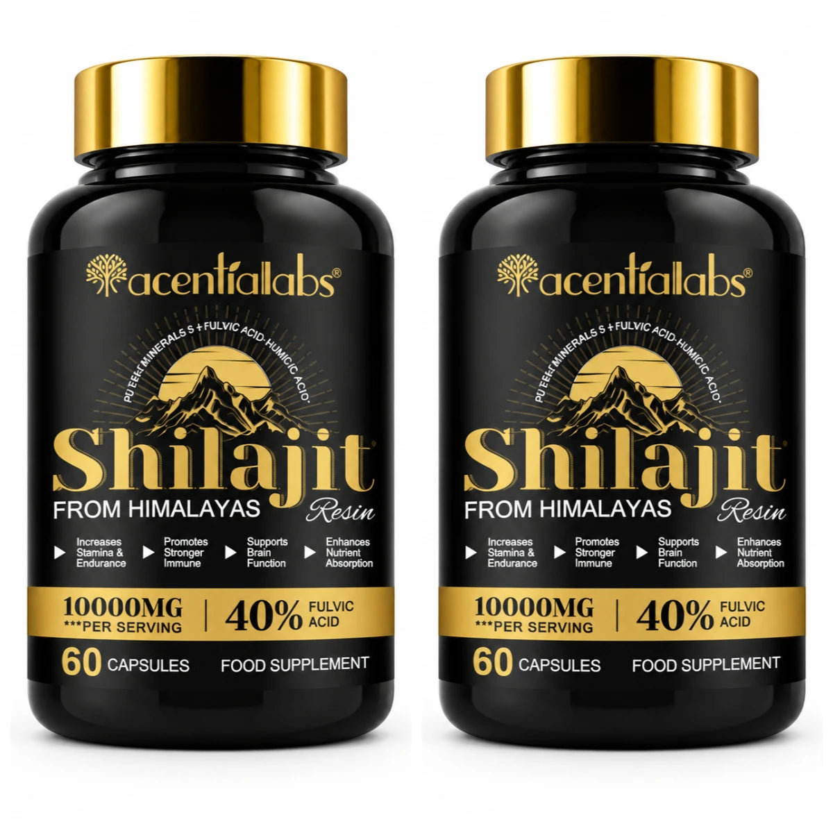 Shilajit en capsules, flacon de 60 – CLEVI Paris