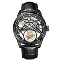Montre Homme Tourbillon Volant AESOP 7018 – Squelette Double Face Verre Saphir Étanche 100m Garantie 3 Ans – CLEVI Paris