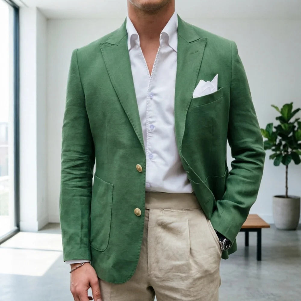 Veste Homme en Lin – CLEVI Paris