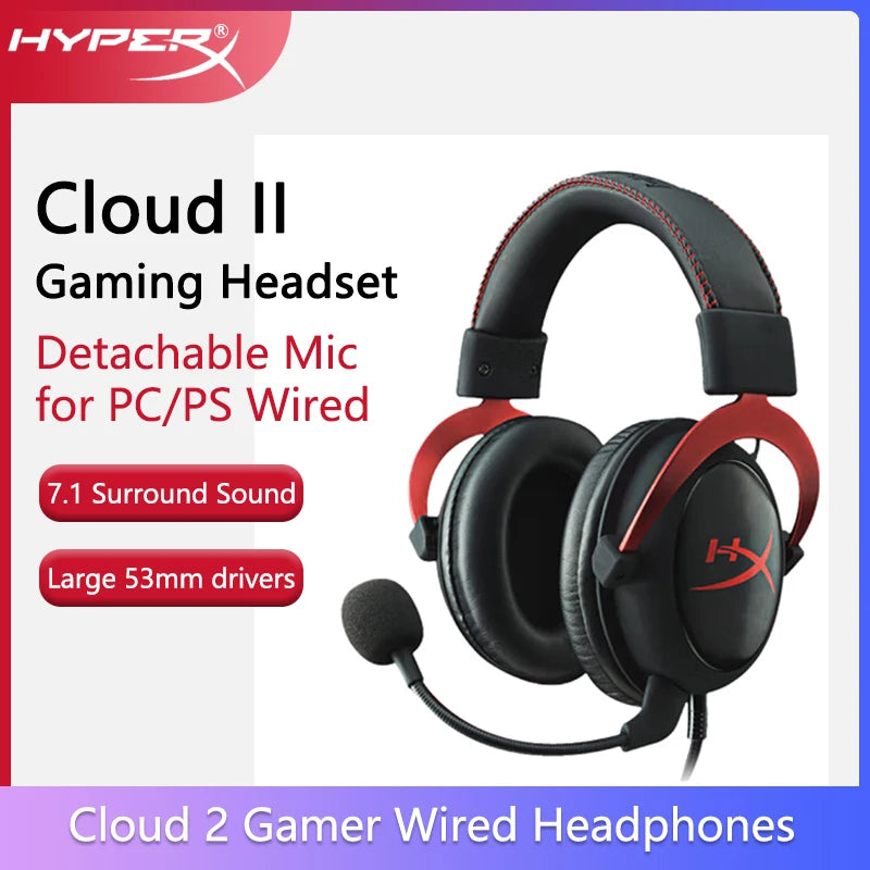 Casque Gaming HyperX Cloud II – CLEVI Paris