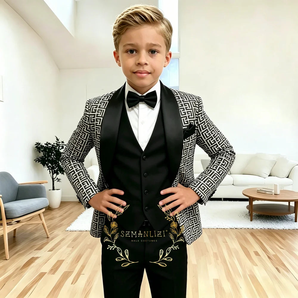 Costume enfant 3 pièces pour cérémonie – CLEVI Paris