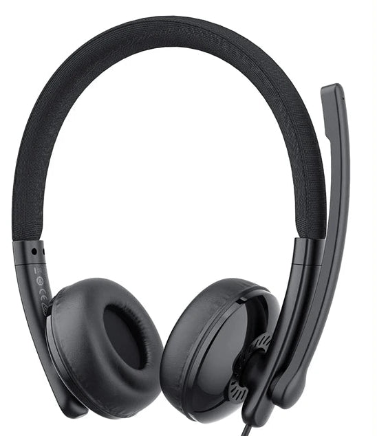 Casque Bureau EMEET HS50 USB-A/C Filaire ENC Micro Rotatif – CLEVI Paris