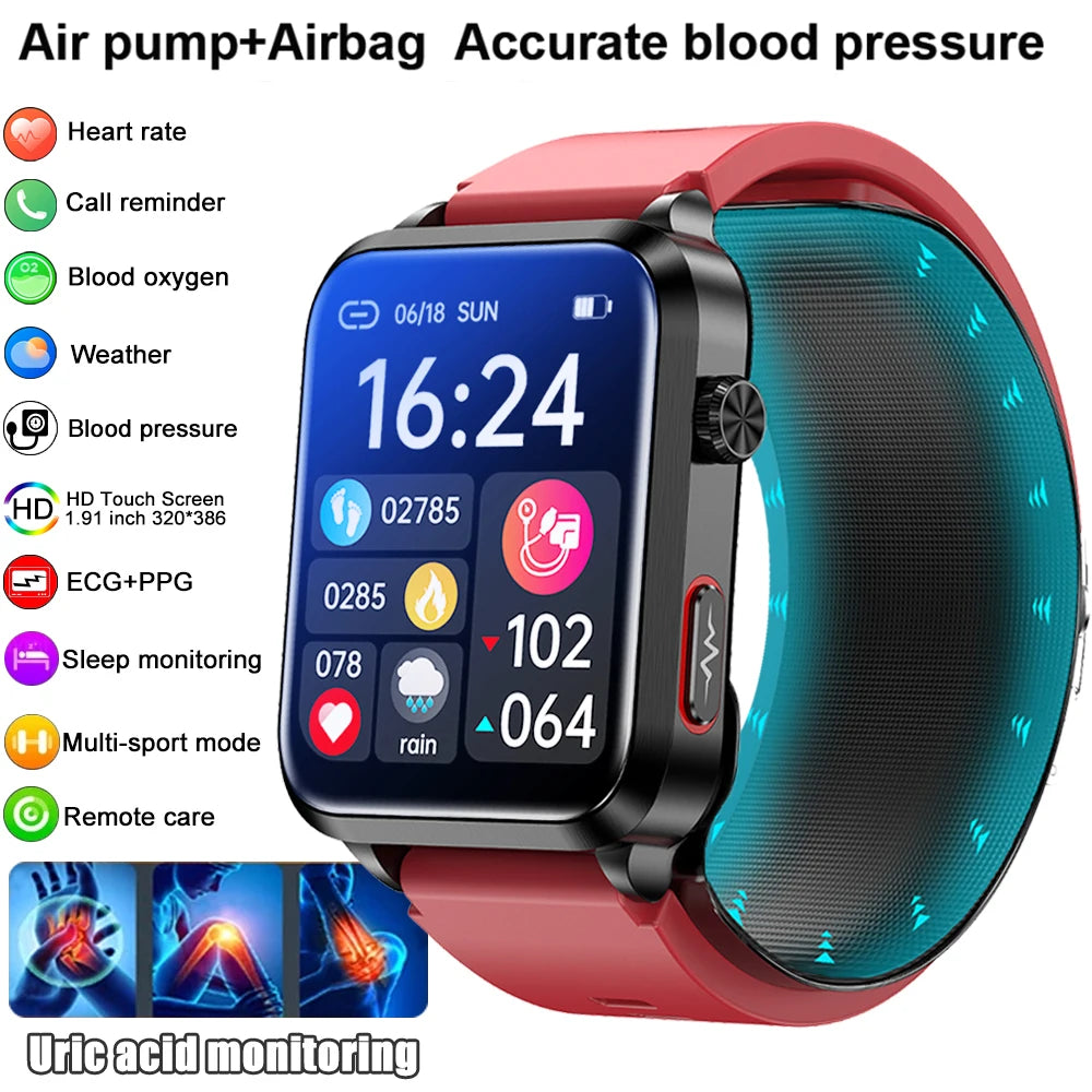 Montre RNABAU TFT 1,91″ avec notifications – CLEVI Paris