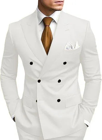Costume homme 2 pièces, double boutonnage – CLEVI Paris