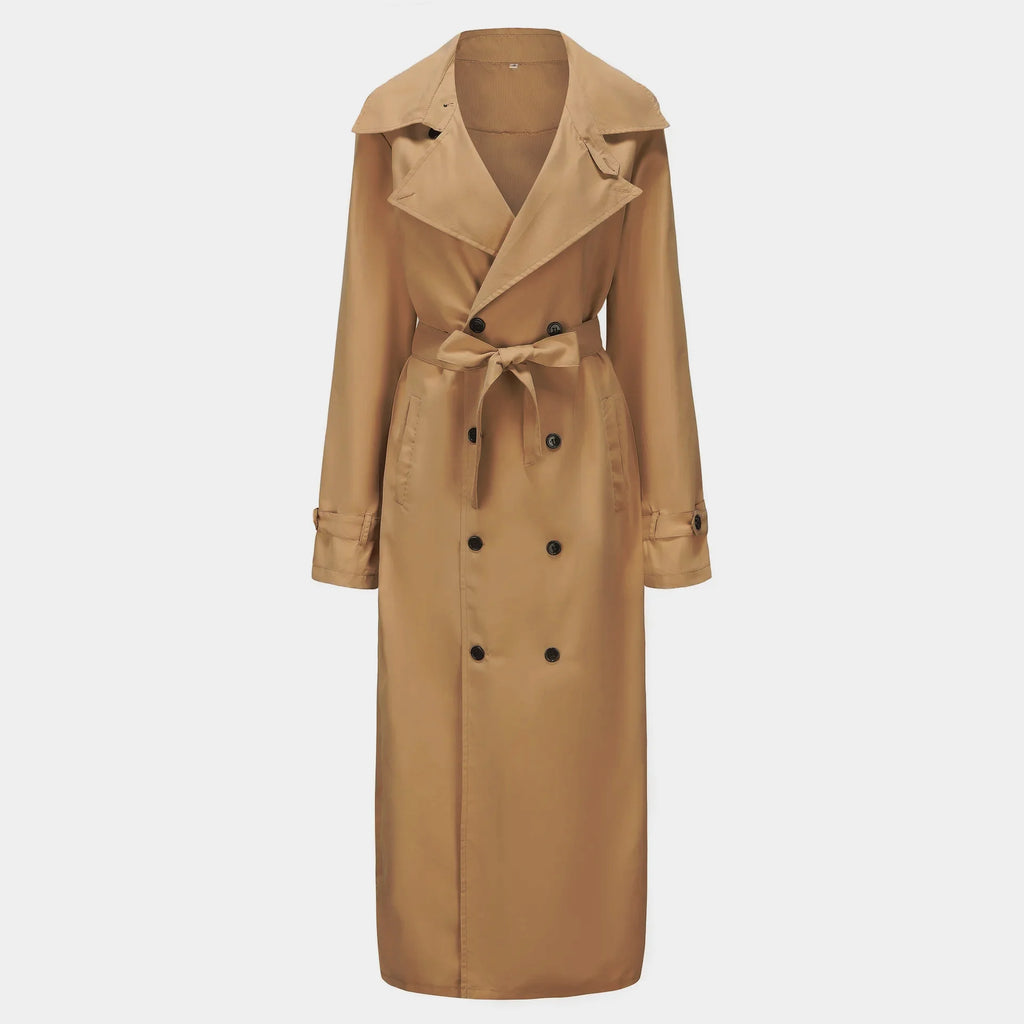 Trench long à épaulettes homme – CLEVI Paris