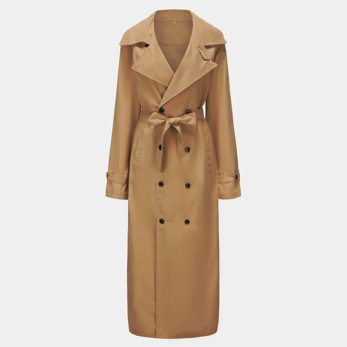 Trench long à épaulettes homme – CLEVI Paris