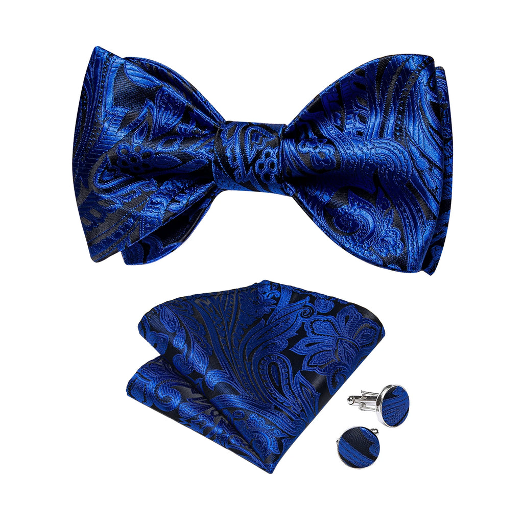 Coffret nœud papillon paisley et accessoires – CLEVI Paris