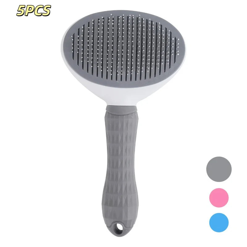 Brosse autonettoyante pour chien et chat – CLEVI Paris