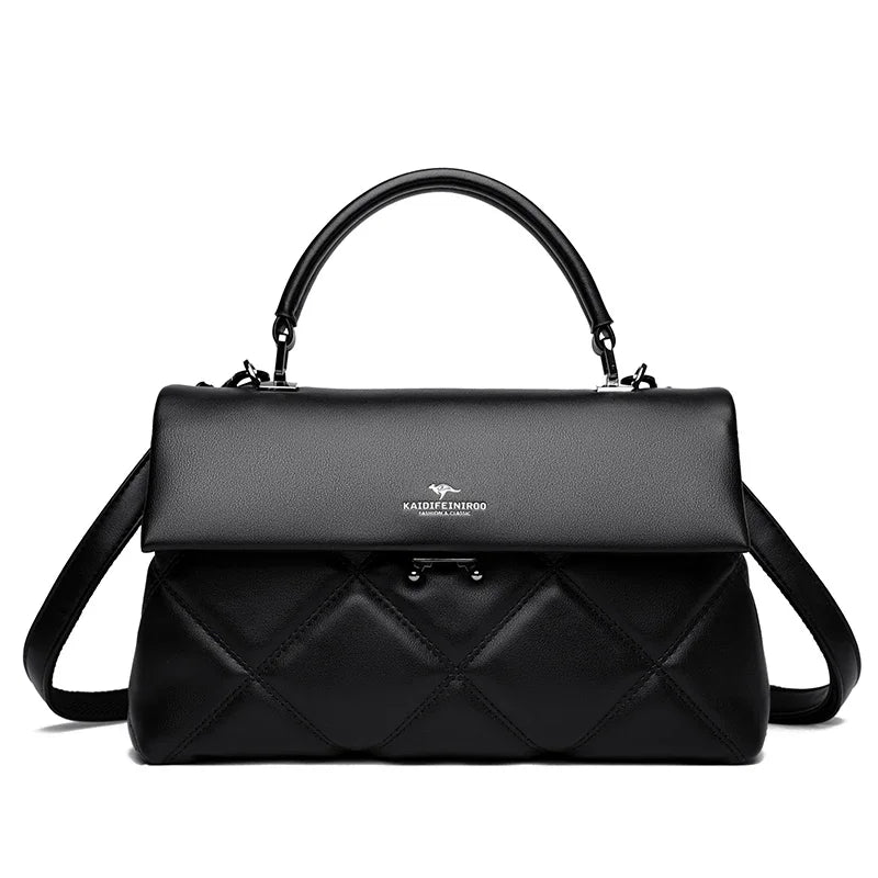 Sac à bandoulière femme souple en PU – CLEVI Paris