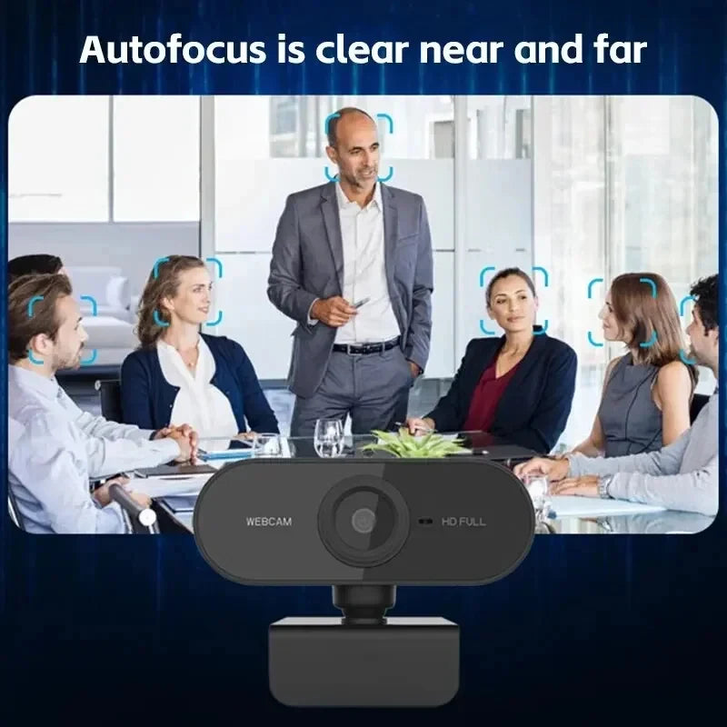 Webcam 4K Autofocus avec Micro USB – CLEVI Paris