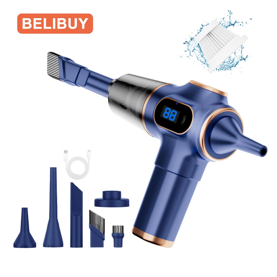Aspirateur sans fil pour voiture en ABS – CLEVI Paris