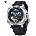 Montre Homme Automatique Squelette Nylon Couronne Vissée Pagani Design PD-YS017 – CLEVI Paris