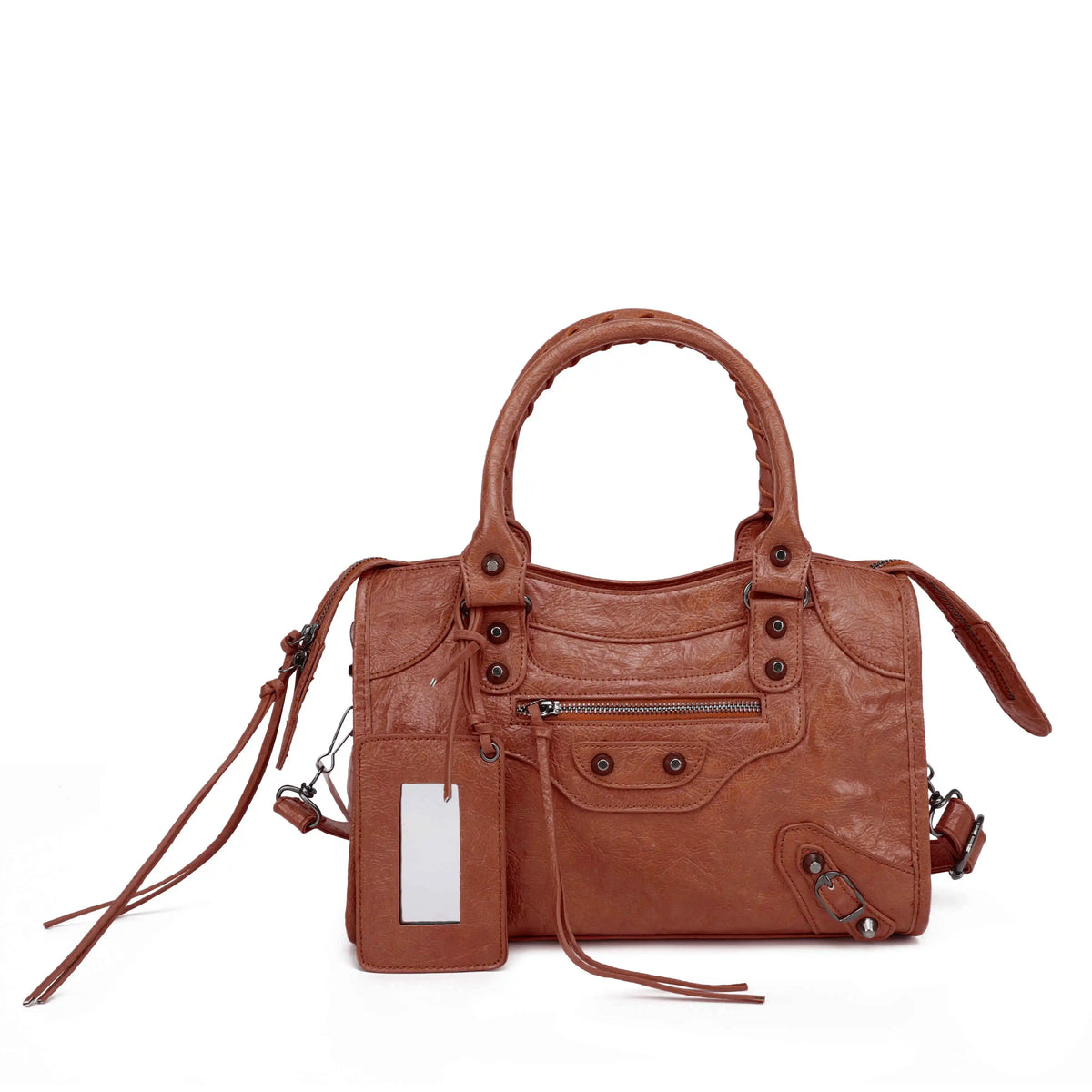 Sac À Main PU Grande Capacité Femme Style Vintage Automne – CLEVI Paris
