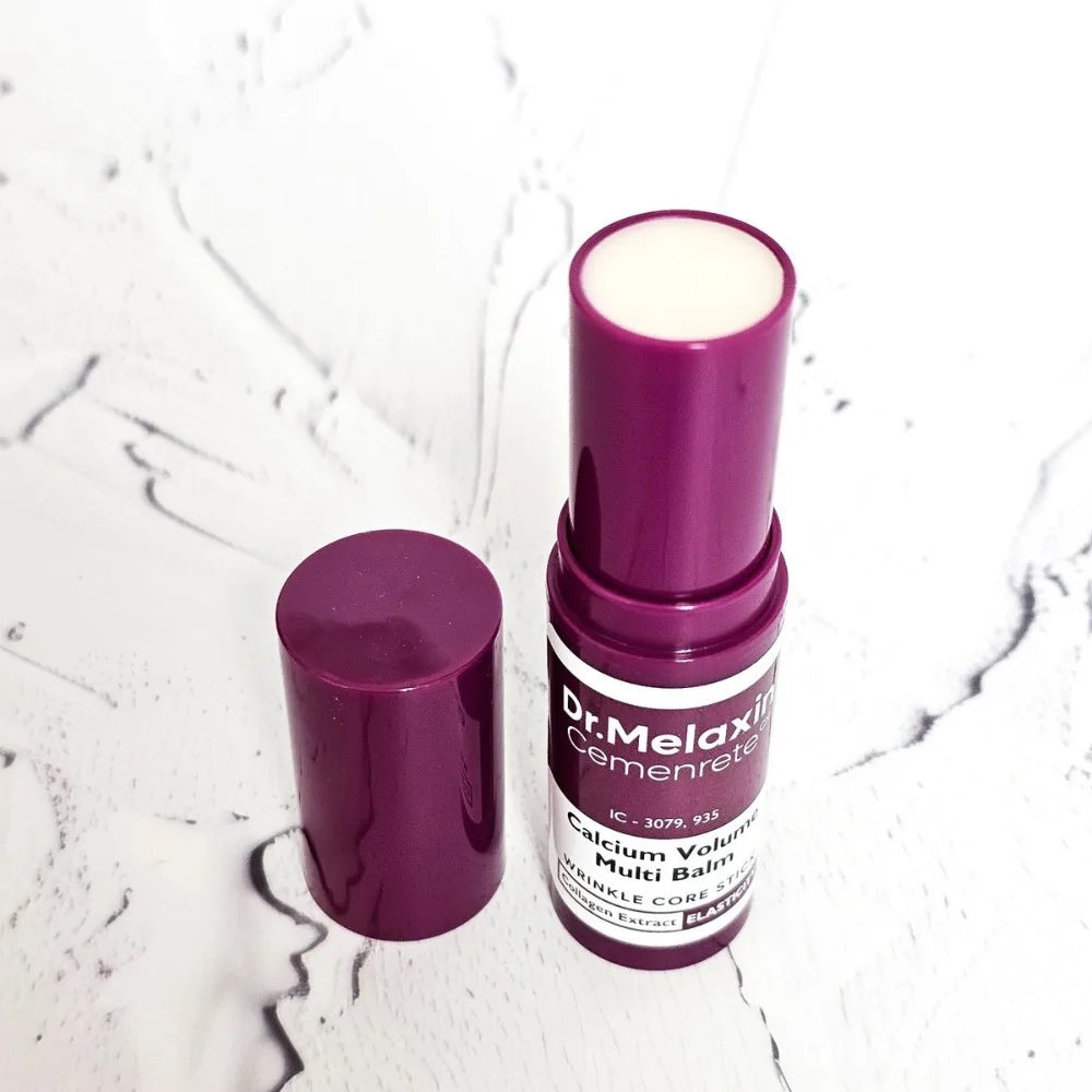 Stick Multifonction Raffermissant & Hydratant 9g – Baume Lèvres Contour Yeux Anti-Rides Calcium Vitamines Unisexe – CLEVI Paris