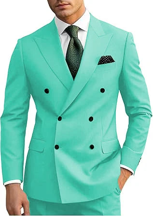 Costume homme 2 pièces double boutonnage – CLEVI Paris