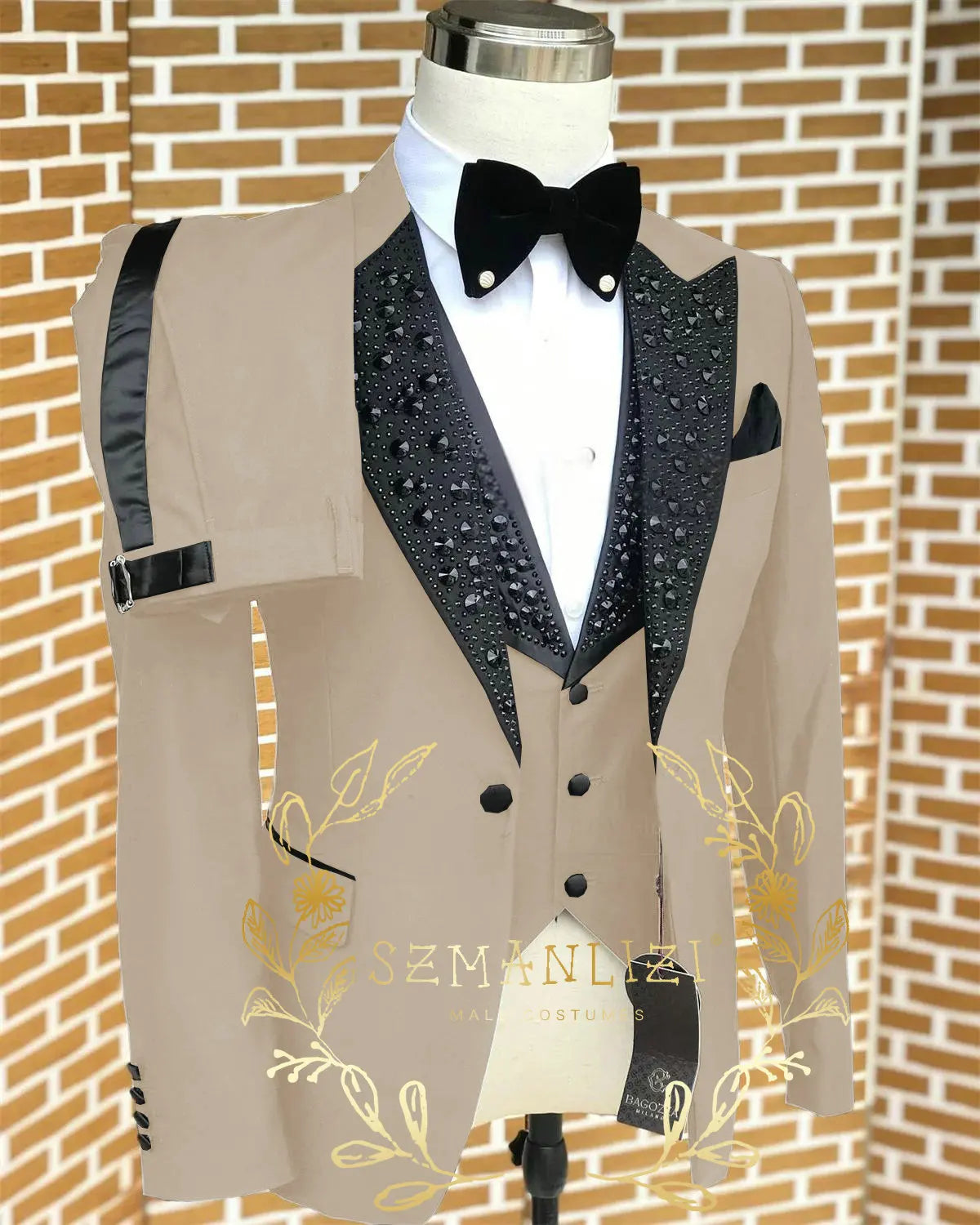 Costume homme 3 pièces, coupe slim – CLEVI Paris