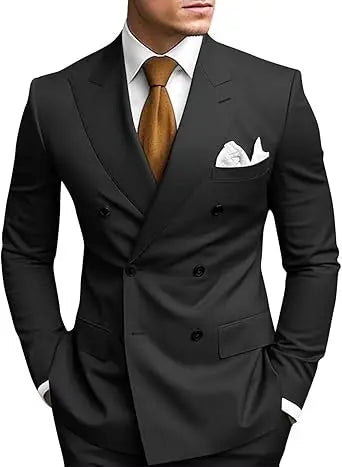 Costume homme 2 pièces, double boutonnage – CLEVI Paris