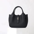 Sac seau femme en cuir à poches – CLEVI Paris
