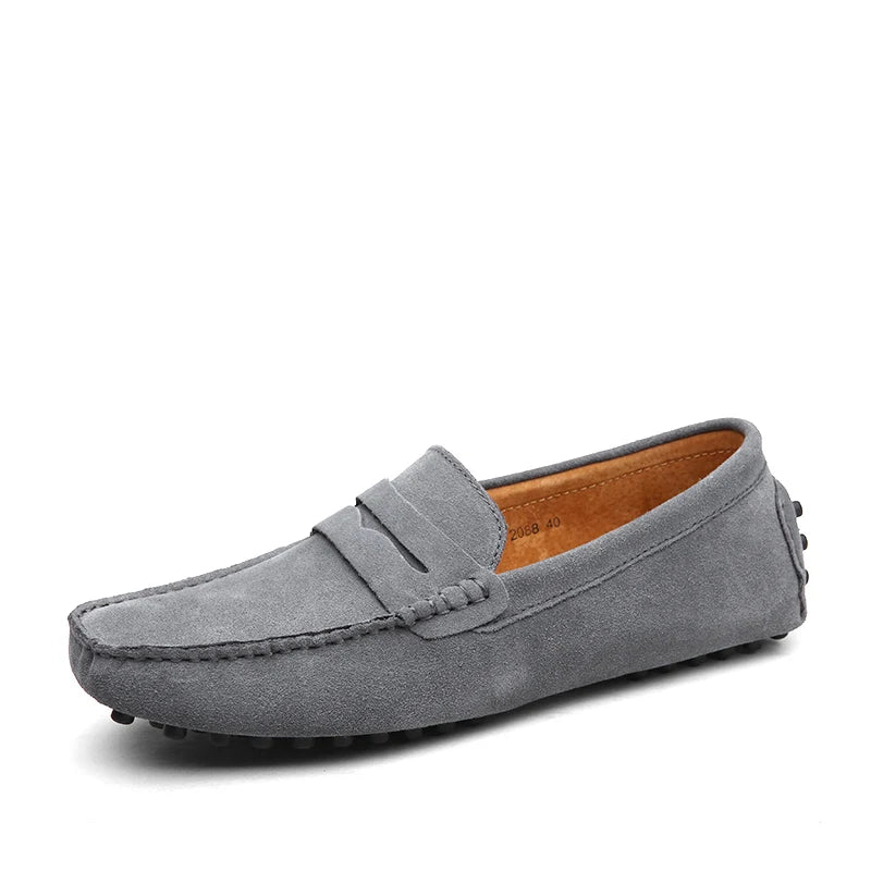 Mocassins Cuir Véritable Homme Slip-On Confort | 10 Coloris – CLEVI Paris