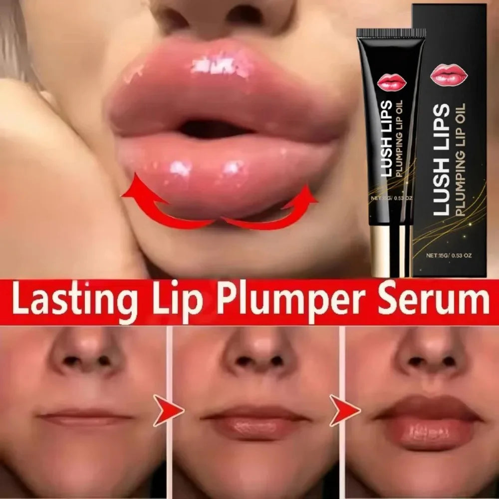 Sérum Repulpant Lèvres à l'Huile – Vitamine E & Miel, Volume Instantané – CLEVI Paris