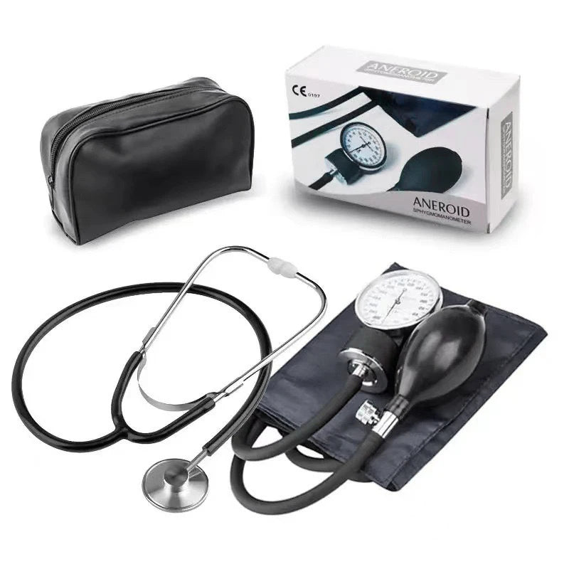 Tensiomètre Manuel Bras Anéroïde + Stéthoscope – CLEVI Paris