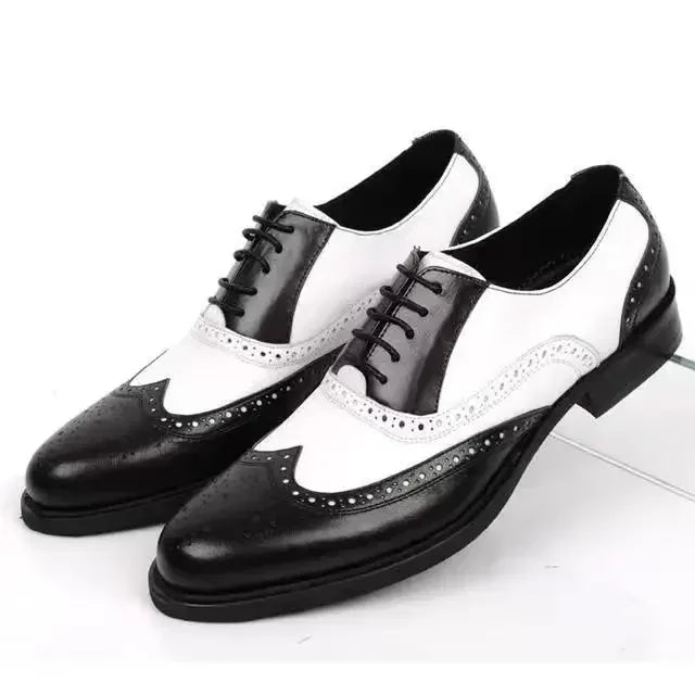 Oxford Homme Bout Rond Lacets Business & Mariage Grande Taille – CLEVI Paris