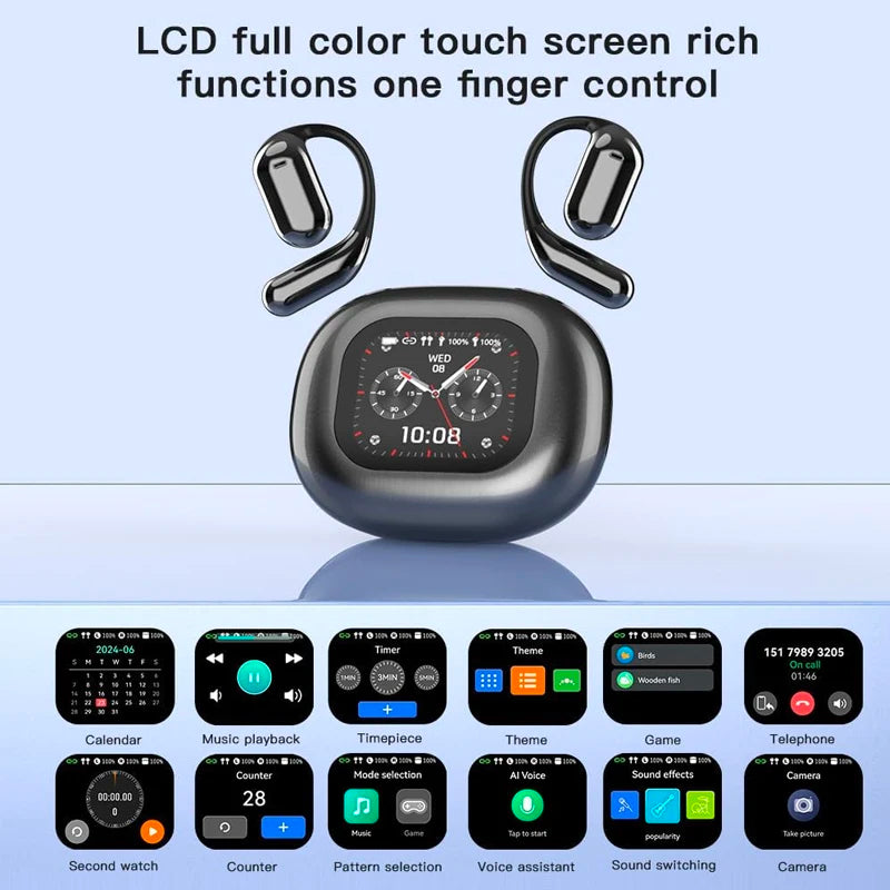 Écouteur Traducteur IA UYUXIO 144 Langues LCD – CLEVI Paris