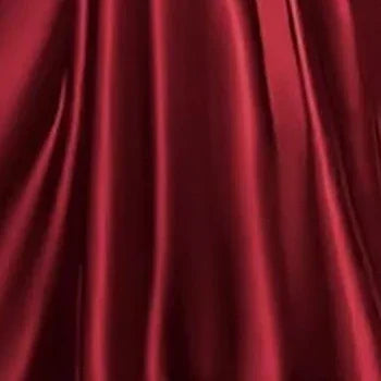 Robe de mariée satinée ligne A col V – CLEVI Paris