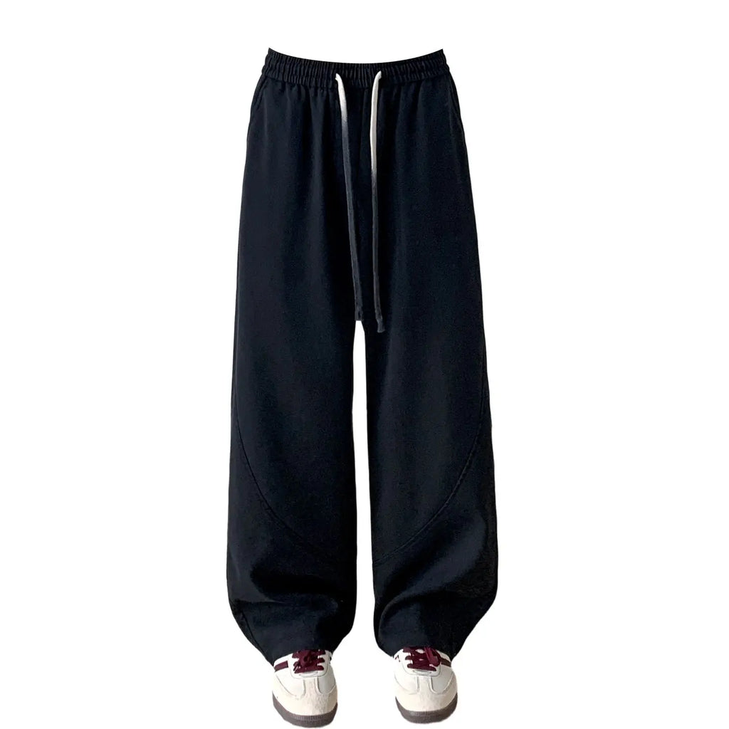 Pantalon homme droit ample en lyocell mélangé – CLEVI Paris