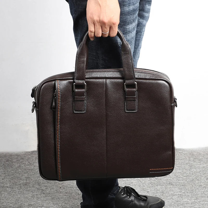 Porte-documents homme cuir 14 pouces N6025 – CLEVI Paris
