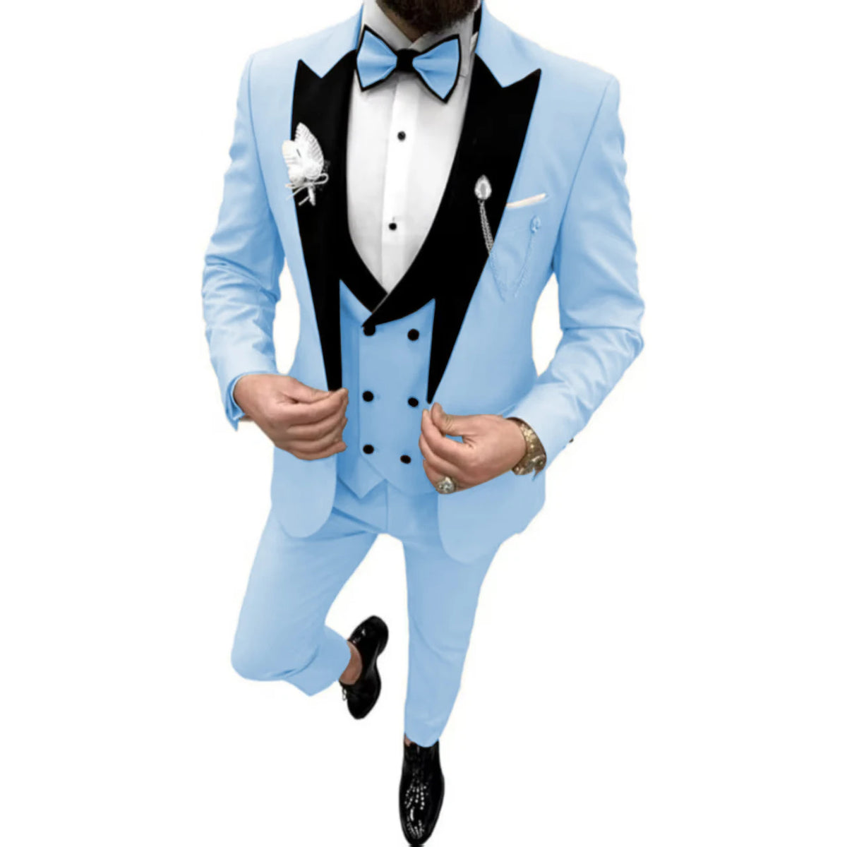 Costume 3 pièces homme velours – CLEVI Paris