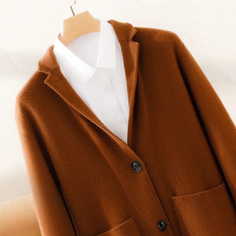 Ensemble homme cachemire col tailleur – CLEVI Paris