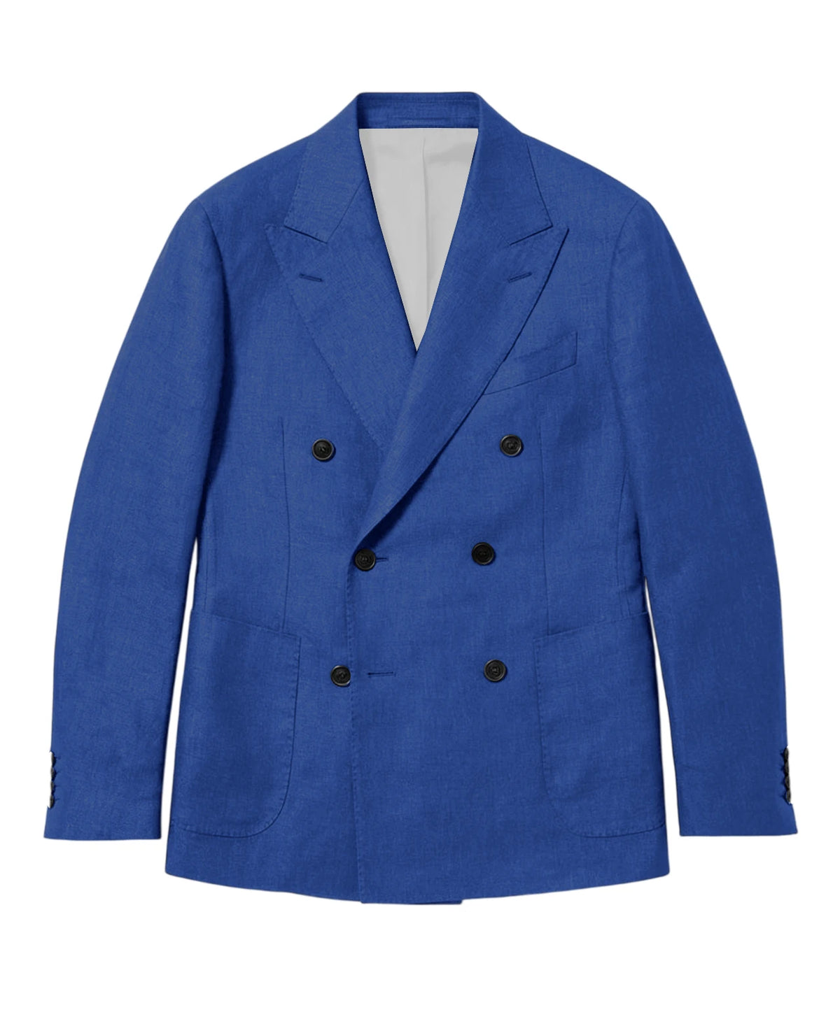 Blazer croisé homme en lin – CLEVI Paris