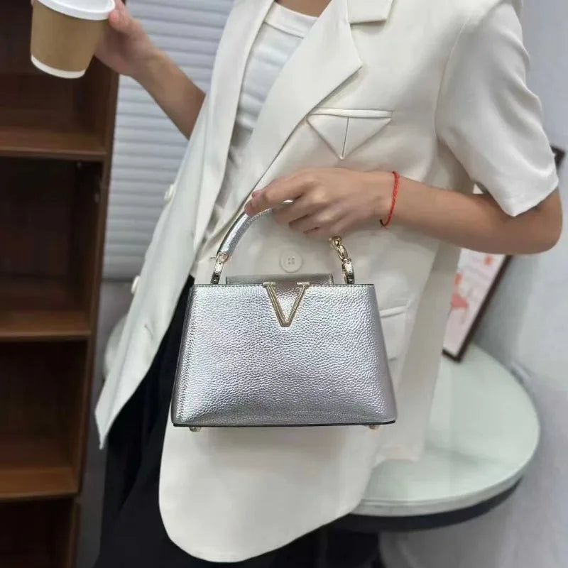 Sac Bandoulière Femme Tissu Tote Classique Élégant 8 Coloris – CLEVI Paris