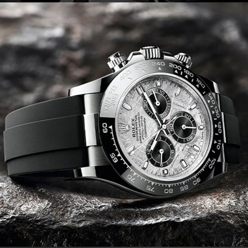 Bracelet Montre Fluororubber Sport 20mm 21mm Compatible Rolex Submariner Daytona GMT – CLEVI Paris