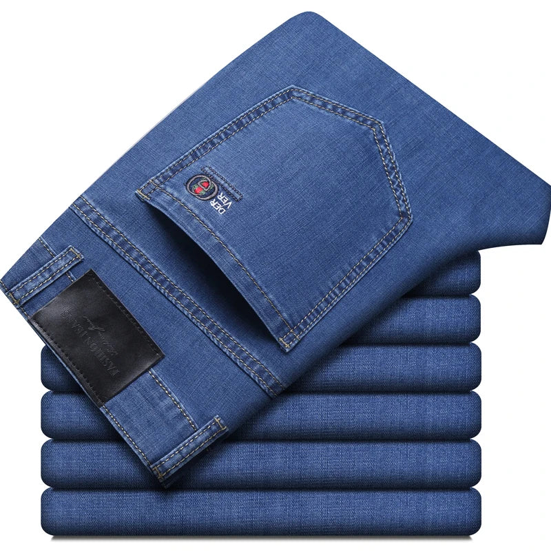 Jean droit homme extensible – CLEVI Paris