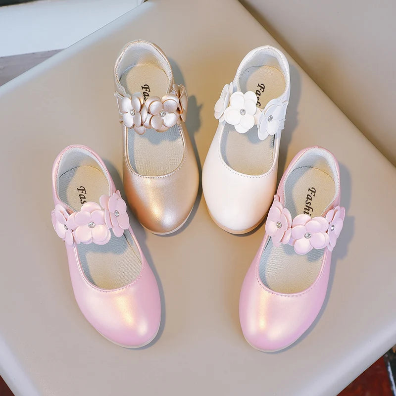 Chaussures Mary Jane fille à fleurs – CLEVI Paris