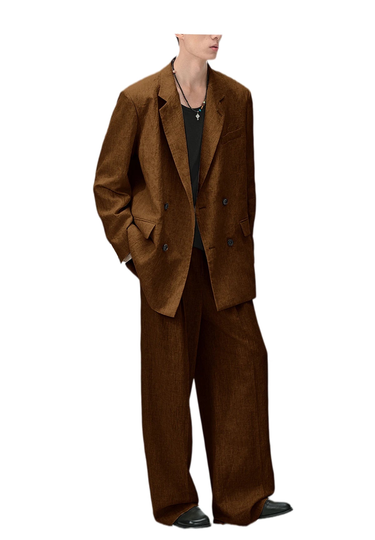 Costume homme en lin 2 pièces – CLEVI Paris