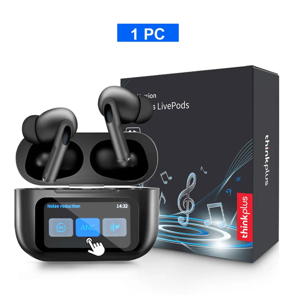Écouteurs TWS ThinkPlus ANC Écran Tactile Micro HD Gaming – CLEVI Paris
