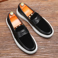 Loafers Cuir Homme Slip-On Style Britannique – CLEVI Paris