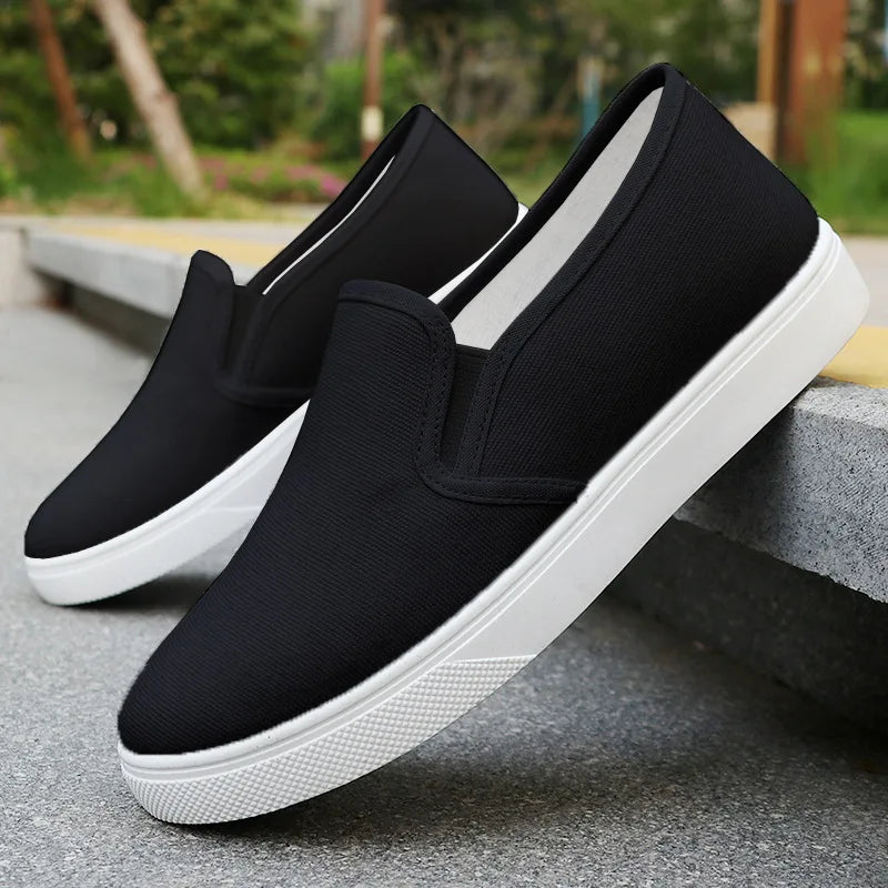 Chaussures unisexes en toile à enfiler – CLEVI Paris
