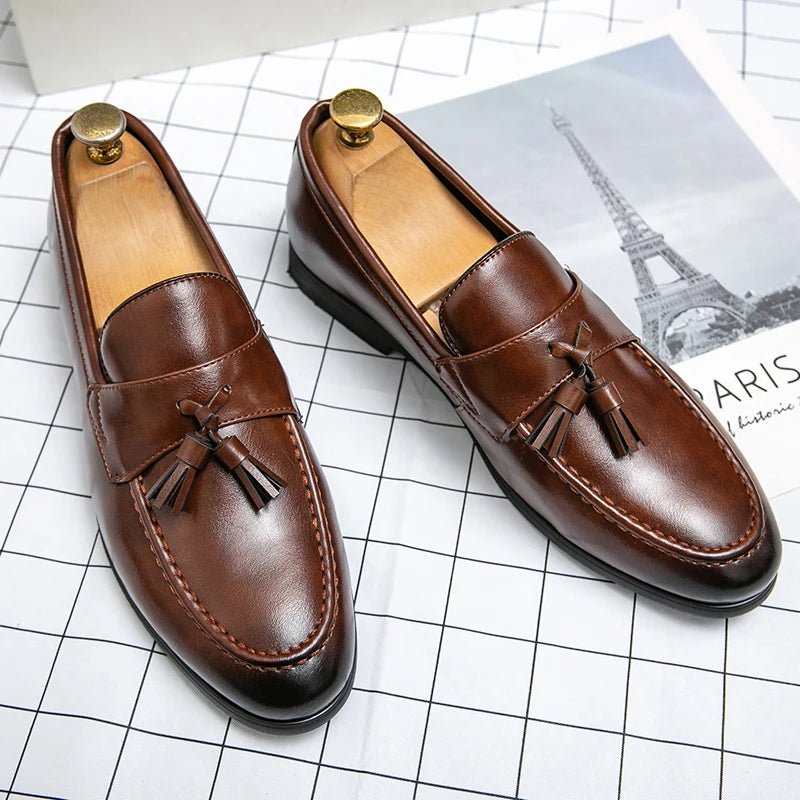 Mocassins en Cuir Décontractés pour Homme – CLEVI Paris