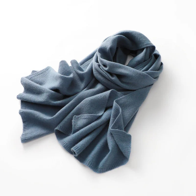 Écharpe 100 % cachemire femme 180 × 45 cm – CLEVI Paris