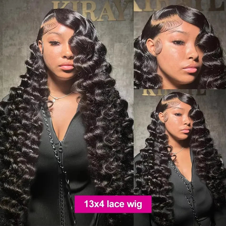 Perruque Lace Frontal Loose Wave HD Remy Femme – CLEVI Paris
