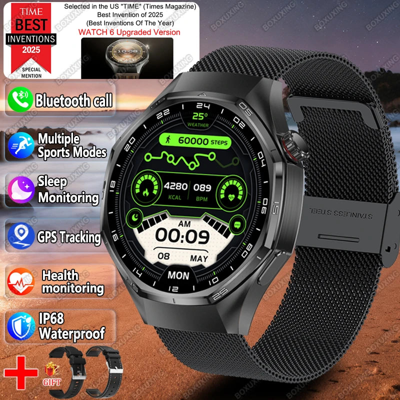 Montre Watch 6 Pro AMOLED 1,5″ Bluetooth – CLEVI Paris