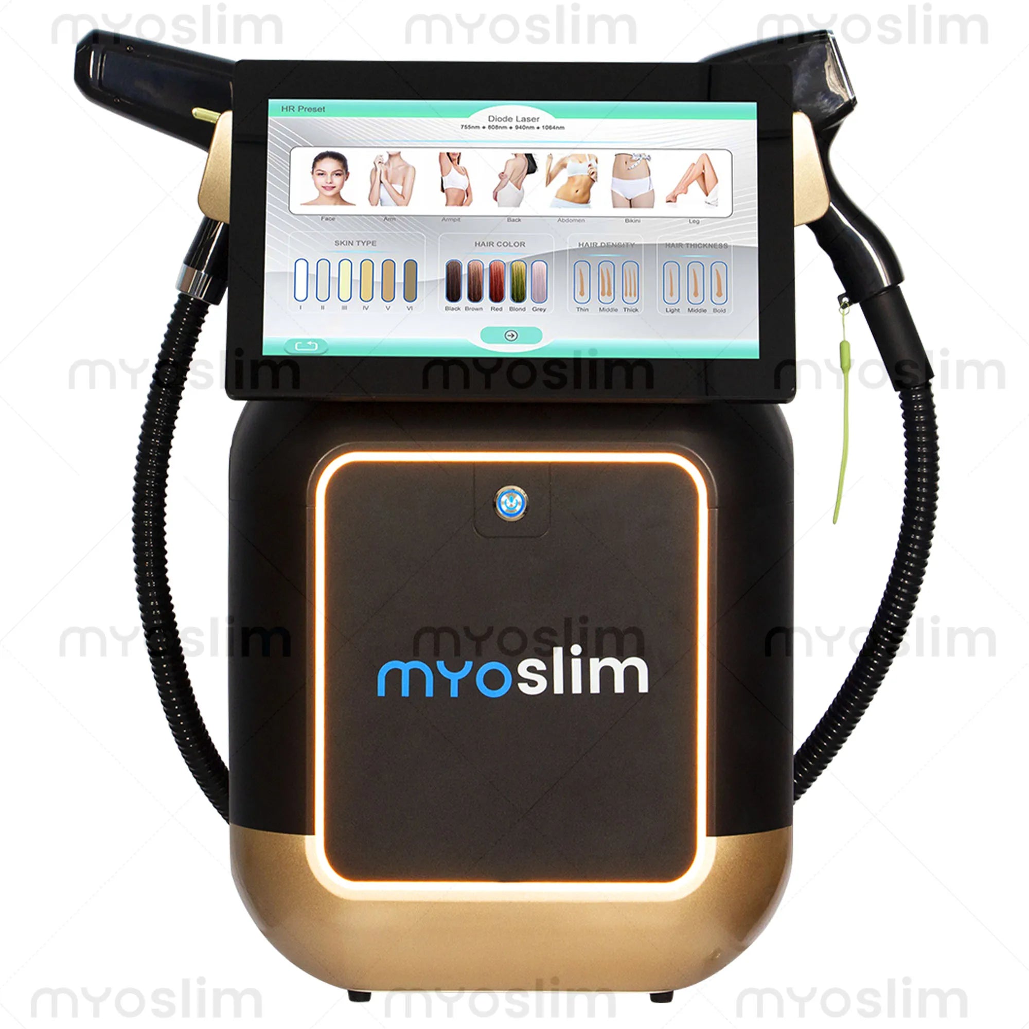 Machine 2-en-1 Laser Diode & Picoseconde FAC 4 Longueurs d’Onde Épilation & Détatouage Professionnelle – CLEVI Paris