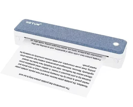 Imprimante thermique portable NETUM A4 – CLEVI Paris