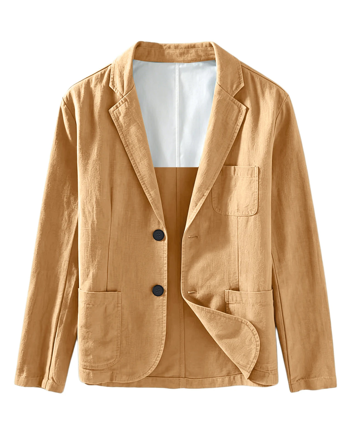 Blazer lin homme coupe slim – CLEVI Paris