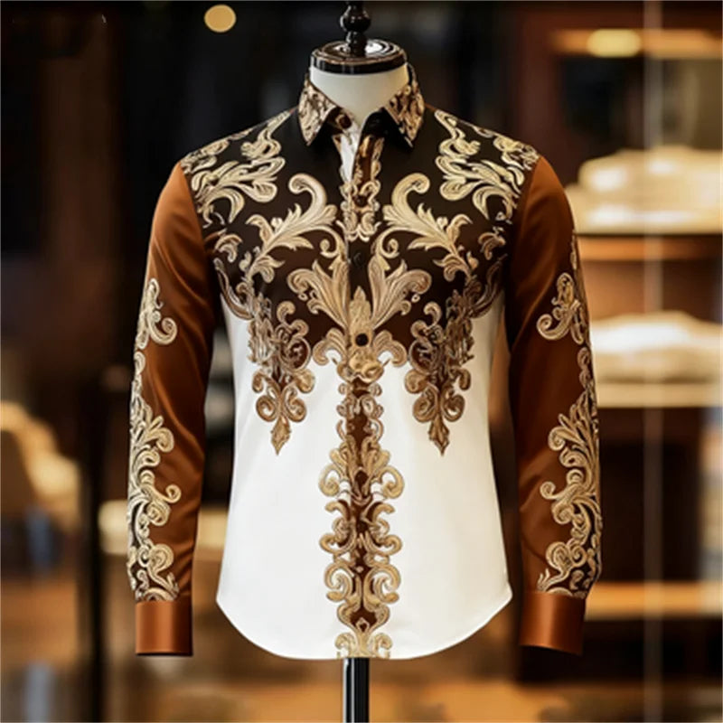 Chemise Homme Rétro Soie & Fibre de Bambou – CLEVI Paris
