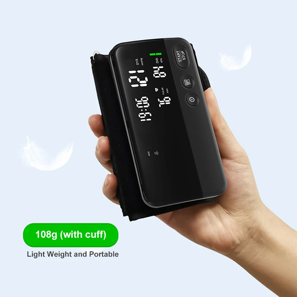 Tensiomètre Bras Schbit Bluetooth LED Rechargeable – CLEVI Paris